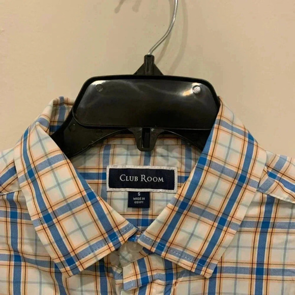 Mens Club Room Tech Woven Button Down NWT - B5 - Picture 3 of 6